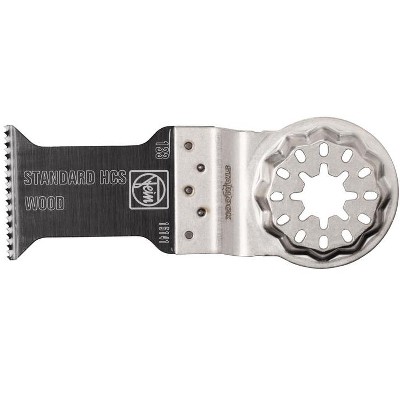 Fein Starlock 1-3/8 in. X 1-3/8 in. L Steel E-Cut Saw Blade 1 pk