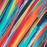 yellow painterly stripes