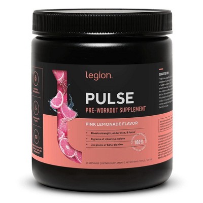 Pulse Pre-Workout Supplement Naturally Sweetened And Flavored