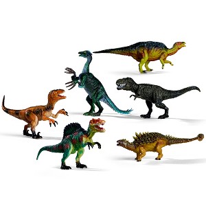 Simba Toys Dino Set XXL 6 Large Dinosaur Figures Realistic Toy Miniatures Kids 3+ - 1 of 4