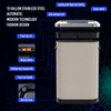 Dolonm 50L Smart Sensor Trash Can - Automatic Motion-Activated Lid, Stainless Steel, Hands-Free, Silent Closing - 4 of 4