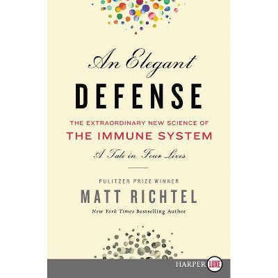 An Elegant Defense - Large Print by  Matt Richtel (Paperback)