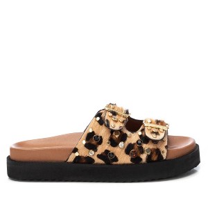 Carmela Leather Women's Fashion Footbed Sandals 162401 - 1 of 4