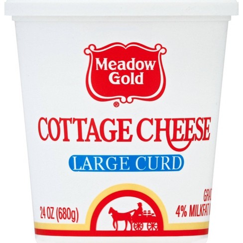 Meadow Gold Large Curd Cottage Cheese 24oz Target