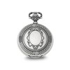 Black Bow Jewelry Charles Hubert Antiqued Oval Design Pocket Watch - 2 of 4