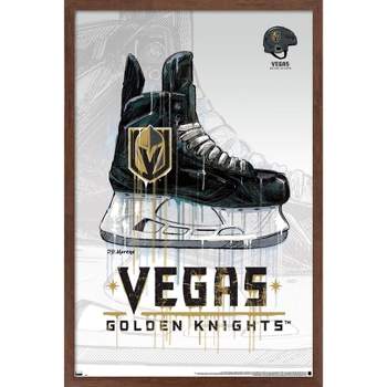 Evergreen Las Vegas Golden Knights Round 23 in. Plug-in LED