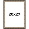 PosterPalooza | Ornate Silver Picture Frame - UV Acrylic, Foam Board Backing, Hanging Hardware - 2 of 4