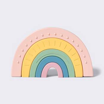 Silicone Toy - Rainbow Stacker - Cloud Island™