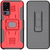 Nakedcellphone Combo for Jitterbug Smart 4 / TCL 40XL - Rugged Phone Case with Stand and Belt Clip Holster - 2 of 4