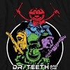Seven Times Six The Muppets Shirt Dr. Teeth and The Electric Mayhem Men's Graphic Print Tee Black - 4 of 4