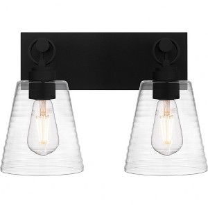 Quoizel Lighting Dacosta 2 - Light Vanity in  Earth Black - 1 of 1
