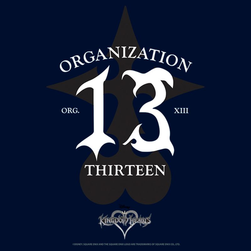 Men's Kingdom Hearts 1 Evil Organization XIII Long Sleeve Shirt, 2 of 5