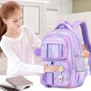 FATMOON 17″ School Backpack for Back to School - Cute Students Bookbag Travel Back Pack  with Lunch Box- for Age 6-18 Students - 2 of 4