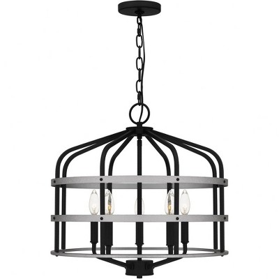 Quoizel Lighting Avignon 5 - Light Pendant in  Matte Black