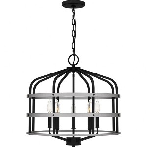 Quoizel Lighting Avignon 5 - Light Pendant in  Matte Black - 1 of 4