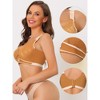Agnes Orinda Women's Available for Plus Size Soft Cup Full Coverage Comfort Lace Front Wirefree Bra - 3 of 4