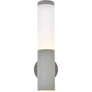 Elegant Lighting Raine Integrated LED wall sconce in silver - 1 of 4