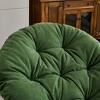 Racxily Oversized Swivel Accent Chair, 360 Swivel Barrel Chair, Papasan Chair for Living Room Bedroom - 4 of 4
