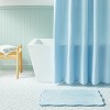 Fabric Waffle Shower Curtain - Room Essentials™ - 2 of 4