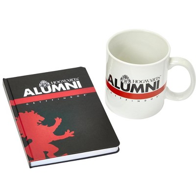 Seven20 Harry Potter Gryffindor Hogwarts Alumni 2-Piece Gift Set | Journal & Mug
