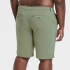 Men's Big & Tall 10.5" Hybrid Swim Shorts - Goodfellow & Co™ Sage 50 - image 2 of 3