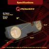 QPower QDODGE104DOOR Dodge Quad Cab '02-15 Dual 10" Truck Subwoofer Box - 3 of 4