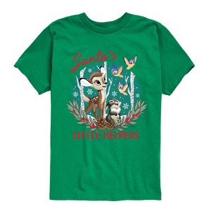 Boys' - Disney - Christmas - Santa's Little Helpers Short Sleeve Graphic T-Shirt - 1 of 4