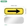 Unique Bargains Aluminum Reflective Outdoor Garden Arrow Signs 1 Pc - 3 of 4