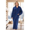 ADR Women's Zip Up Robe with Hood, Women's Long Zipper Robe, Warm Cozy Hooded Bathrobe - 2 of 3