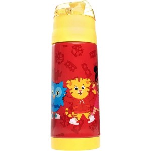 Daniel Tiger 13 oz Insulated Water Bottle with Latching Lid - Easy to Use for Kids - Reusable Spill Proof, Keeps Drinks Cold for Hours, Fits in Lunch - 1 of 4