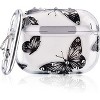 Worryfree Gadgets Case Compatible with Apple AirPods Pro Case Stylish TPU Cover Full Protective Pro Charging Case Skin Cover with Keychain - 2 of 4