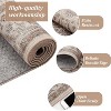 Washable Vintage Floral Area Rug - Non Slip Low Pile Boho Carpet for Living Room, Bedroom, Dining Room & Office - 4 of 4