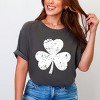 Simply Sage Market Clover Distressed Garment Dyed Tee - 2 of 4