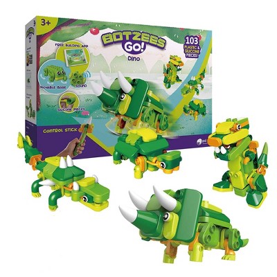 Photo 1 of BOTZEES GO! Dinosaur Robots for Kids, Building and Electric Remote Control Toys, STEM Learning Toys for Kids Ages 3+, Boys Toys, with RC Magic Stick, Dinosaur Toys, App Based
