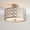 Possini Euro Design Saira Modern Ceiling Light Semi Flush Mount Fixture ...