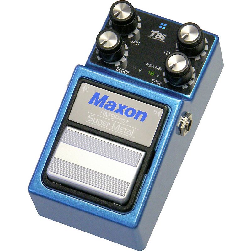 Maxon SM-9 Pro+ Super Metal Distortion Guitar Effects Pedal, 1 of 2