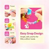 Klever Kits Jewelry Making Kit for Kids, 350+ Colorful Beads and Flower Case, DIY Bracelet Arts & Crafts, Birthday Christmas Gift for Girls Ages 3+ - 3 of 4