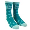 Crazy Dog T-Shirts Women's Skip The Straw Save The Turtles Socks Environmental Awareness Footwear - 2 of 4