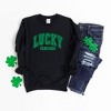 Simply Sage Market Women's Graphic Sweatshirt Lucky Vibes Distressed - 3 of 3