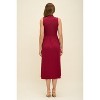WEST K Women's Bianca Mocke Neck Ribbed Midi Dress - 3 of 4