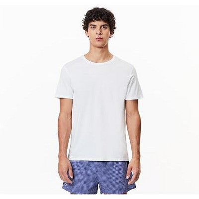 Lacoste Men's 3-Pack Crew neck Regular Fit Undershirts