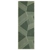 Modern Geometric Area Rug Washable Rug with Non Slip Rubber Backing Soft Non Shedding Carpet, Indoor Low Pile Thin Foldable Mat - 4 of 4