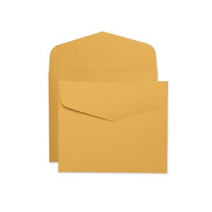 Quality Park Open-Side Booklet Envelope, #13 1/2, Hub Flap, Gummed Closure, 10 x 12, Brown Kraft, 100/Box - 1 of 1