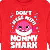 Boys' - Baby Shark - Don't Mess With Mama Shark Long Sleeve Graphic T-Shirt - 2 of 4