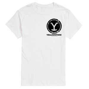 Men's - Yellowstone - Y Brand Stamp Oversized Short Sleeve Graphic T-Shirt - 1 of 4