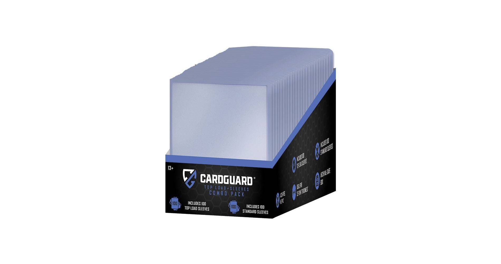 Cardguard Top Load + Sleeves Combo Pack