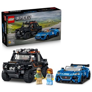 LEGO Speed Champions Jaguar Project 7 y Land Rover Defender 77264