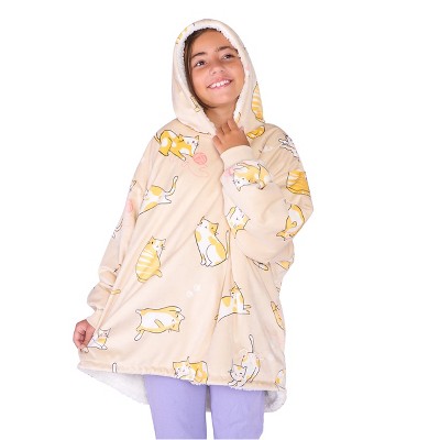 Kids Bare Homey B-Cozy Fleece Wearable Blanket