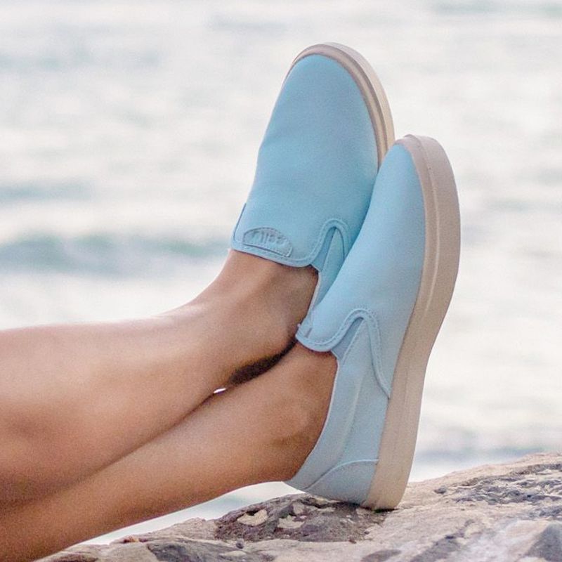 Ccilu XpreSole Cody Women Slip-on Casual Eco-friendly Sneakers  Walking Shoes Blue 9, 5 of 6