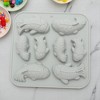 Unique Bargains Candy Mould 8-Cavity Koi Fish Candy Mould Hand Wash 6.38"x6.18"x0.94" 1 Pc - 2 of 4